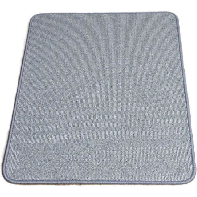 Prima Wollen vloerkleed - Deurmat - Davi - mint - blauw - groen - ecru - 70x90cm