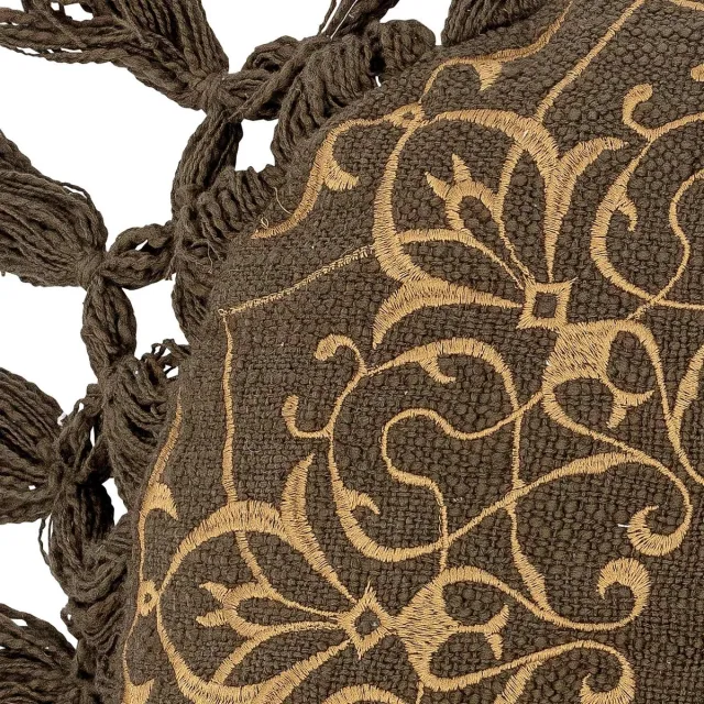 Bloomingville Kussen katoen groen Kala 40cm [gid://shopify/Metaobject/303100625231]