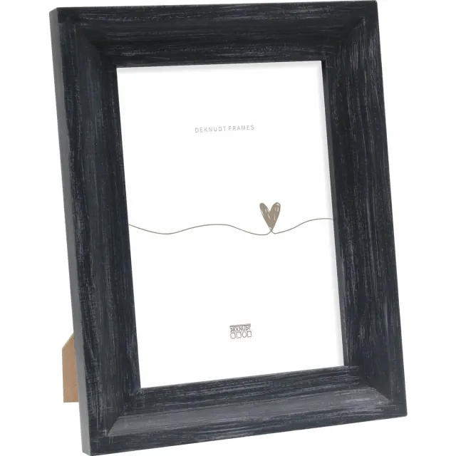 Deknudt Frames fotolijst S67UF2 - hout - zwart handgeschilderd - 20x30
