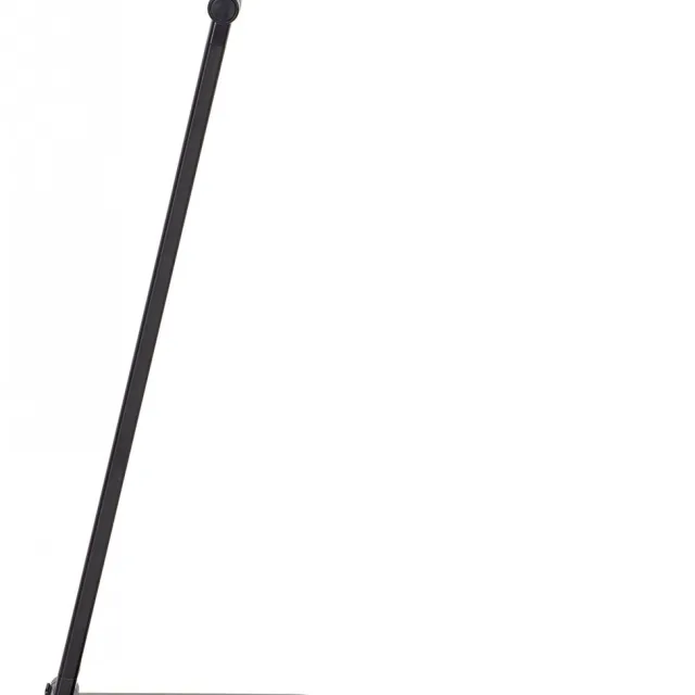Maul MAULjazzy Bureaulamp - LED - Zwart - Dimbaar - Touchscreen - USB Oplaadpunt - Tafellamp zwart|zilver