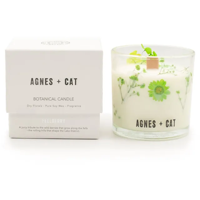 Agnes & Cat Agnes + Cat Botanische Sojawaskaars - Fellberry multicolor