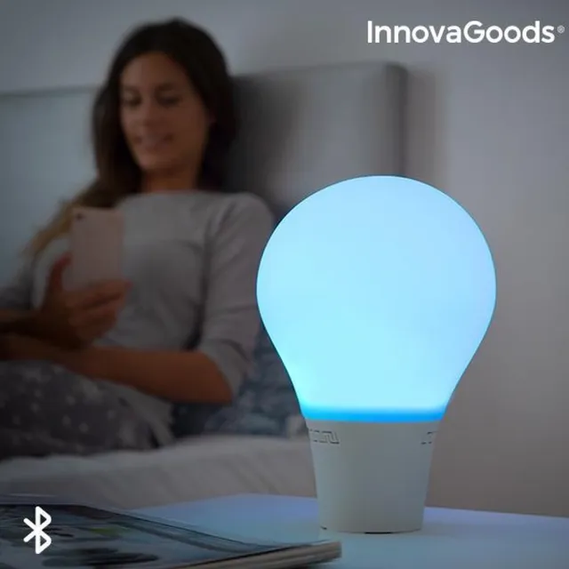 Innovagoods Siliconen LED Touch Lamp met Luidspreker Silitone InnovaGoods