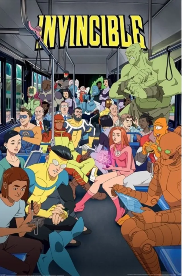 Pyramid Poster Invincible - Key Art 61x91,5cm Divers