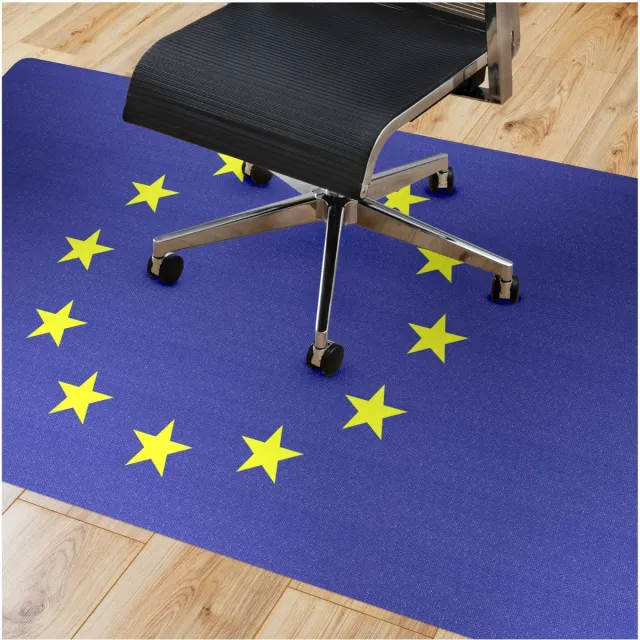 ANRO Vloerbeschermingsmat Euro – Bureaustoelmat Stoelmat Antislip Meerkleurig
