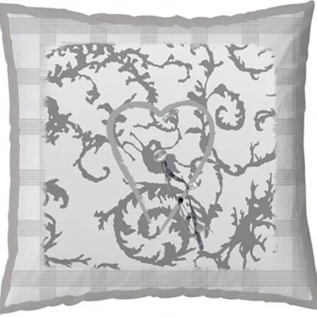 Stapelgoed Sweet Heartz Sierkussen - 50x50 cm - Grey Grijs