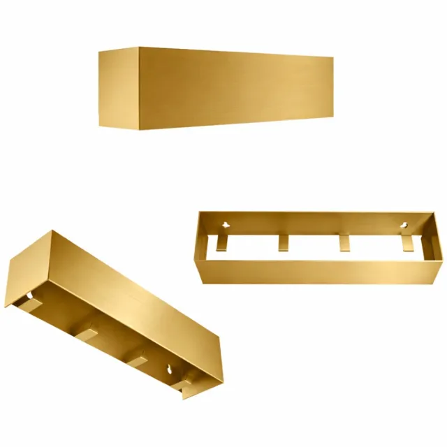 Anwicar Kapstok Loft Breedte 31cm - Coat Hanger Wall - Kledinghanger goud