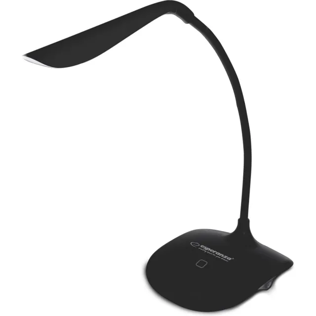 Qualu Esperanza ''Acrux'' Compacte bureaulamp met flexibele arm - Zwart