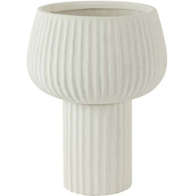Light & Living Vaas deco Feya keramiek creme m