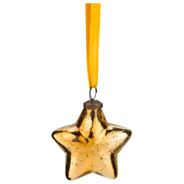 Pip Studio kerstornament ster (10cm) Goud