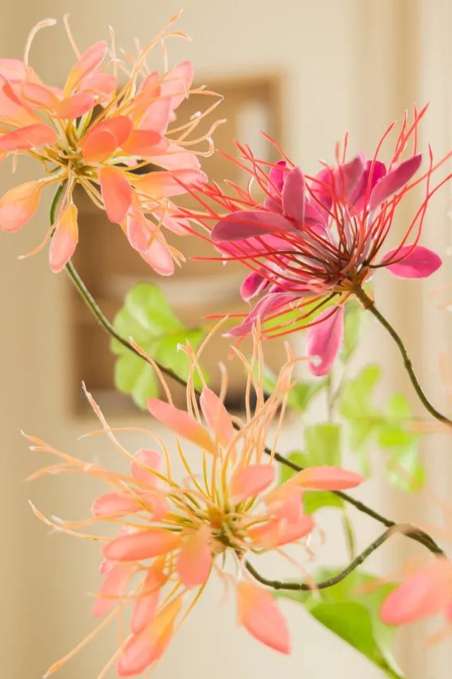 PrettyPlants Kunstboeket Raspberry Sparks | Zijdenbloemen | Kunstbloemen | Zijden boeket | Kunstboeket Framboosroze