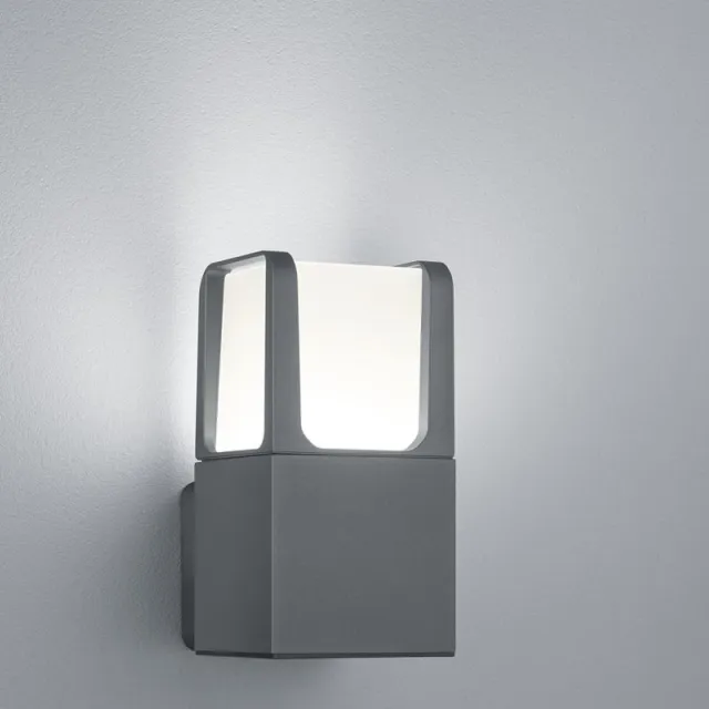 Trio Wandlamp Trio Leuchten Ebro - Antraciet