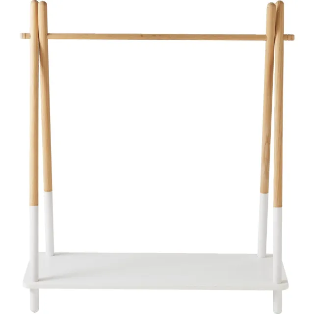 vertbaudet Klerenstandaard naturel/wit WIT / HOUT