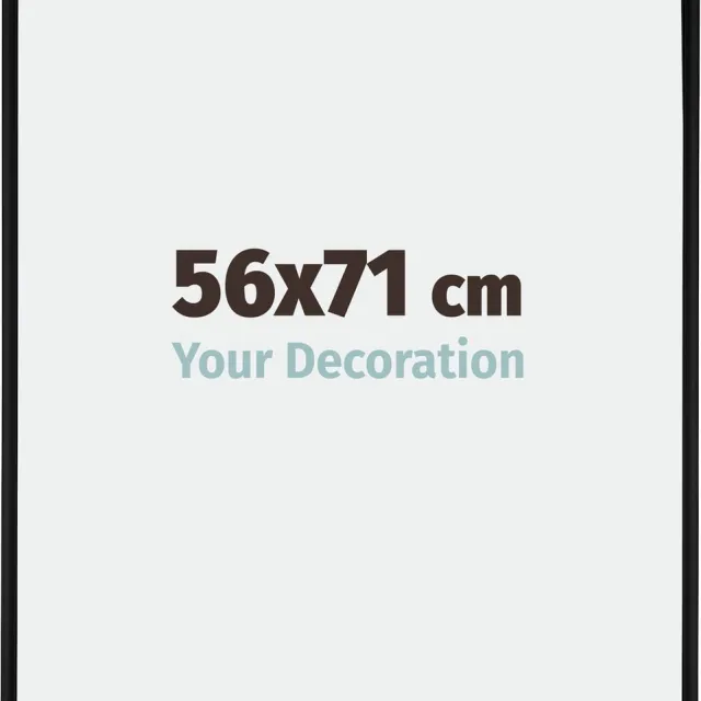 yd. Your Decoration - Fotolijst 56x71 cm - Aluminium - Zwart Mat - Kent