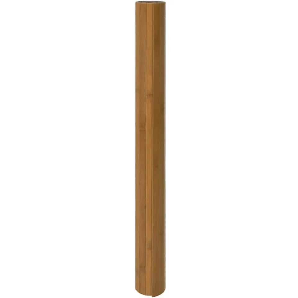 vidaXL Vloerkleed rechthoekig 60x400 cm bamboe bruin