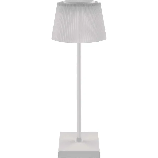 Emos KATIE LED-bureaulamp, oplaadbaar, wit, Z7630W