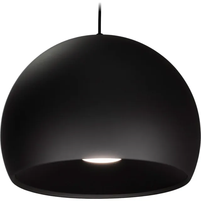 Fantasia Xolo hanglamp met geïntegreerde LED 12W dimbaar, 1000 lumen, 2700K warm wit, Ø500mm, hoogte 371mm, zwart