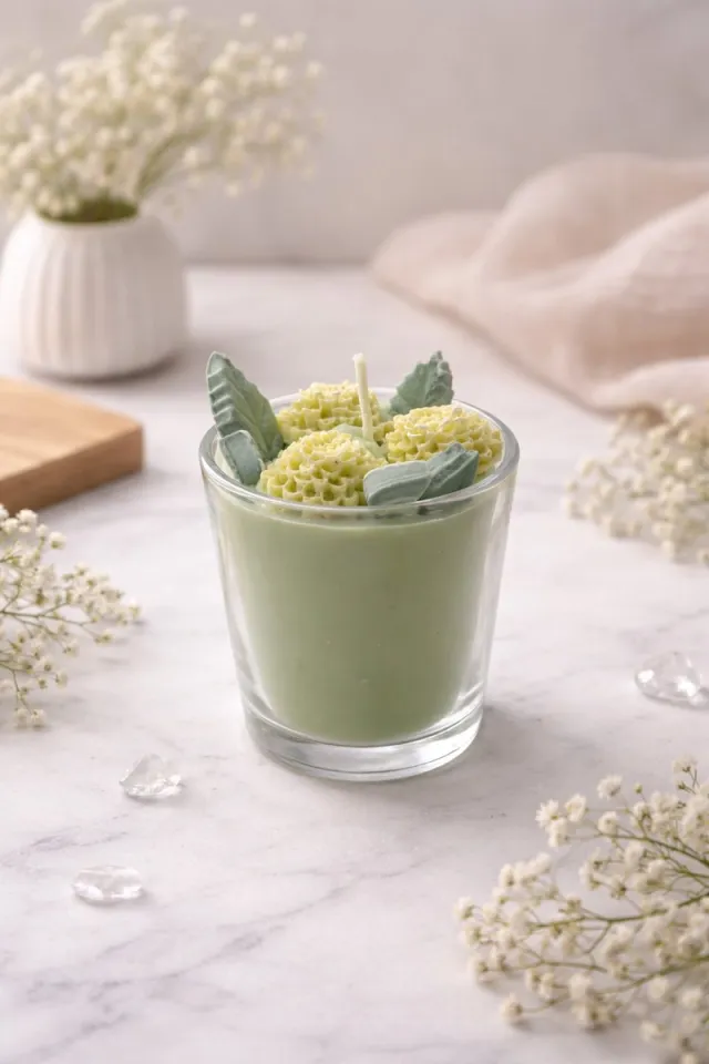 LUYX Bloem Soyakaars – Bosgeur Geel;Groen