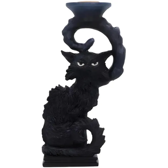 Nemesis Now Salem Kaarsenstandaard - Zwart