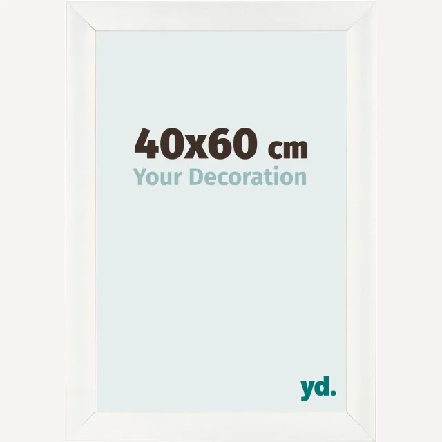 yd. Your Decoration - Fotolijst 40x60 cm - MDF - Wit Geveegd - Pisa