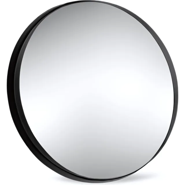 Dulaire Wandspiegel Zwart Rond Ø 50 cm