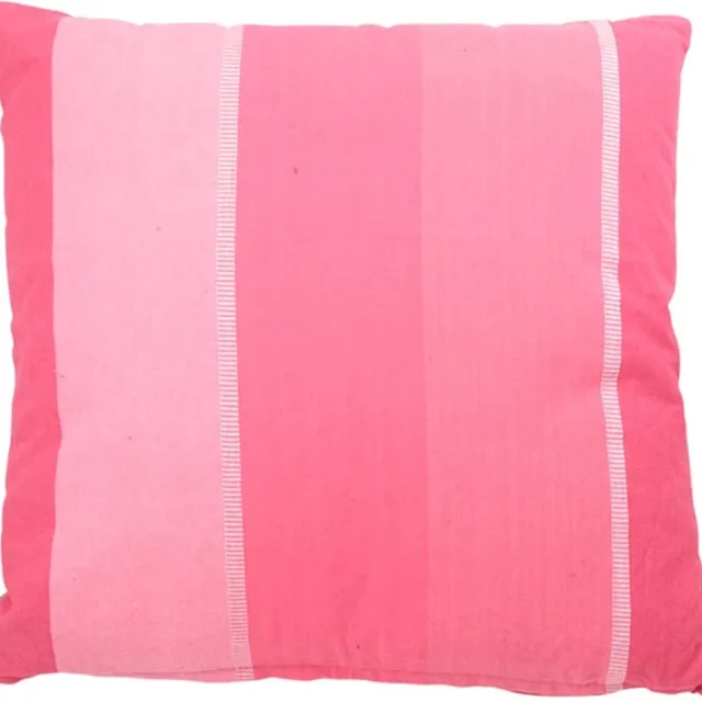 Linen & More Kussen Gradient Roze | 45 X 45 | Sierkussen Voor Woonkamer Of Slaapkamer