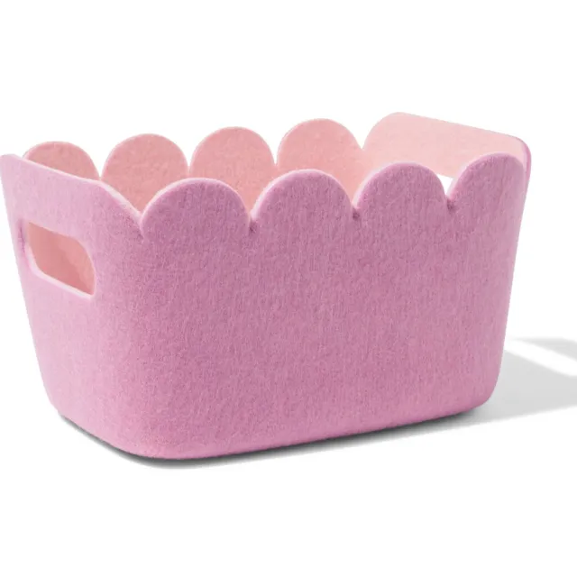 HEMA Mand 20x12cm Vilt Paars