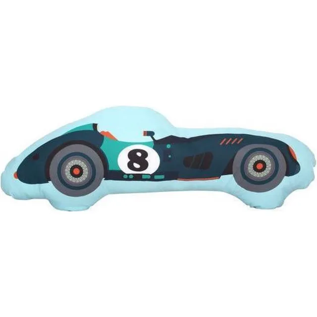 Covers & Co Jay Car - Sierkussen - 45x45 cm - Petrol blauw