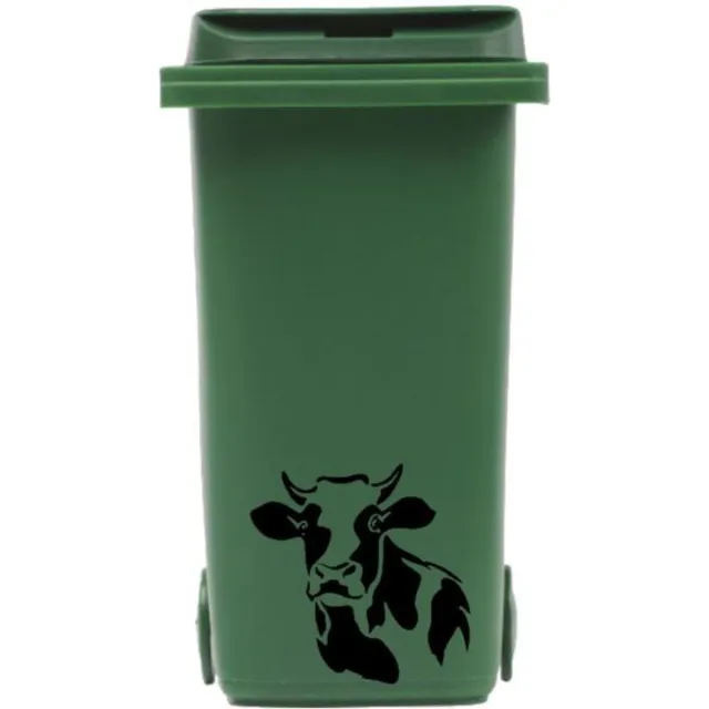 Rosami Decoratiestickers Sticker koe kliko container zwart| Rosami