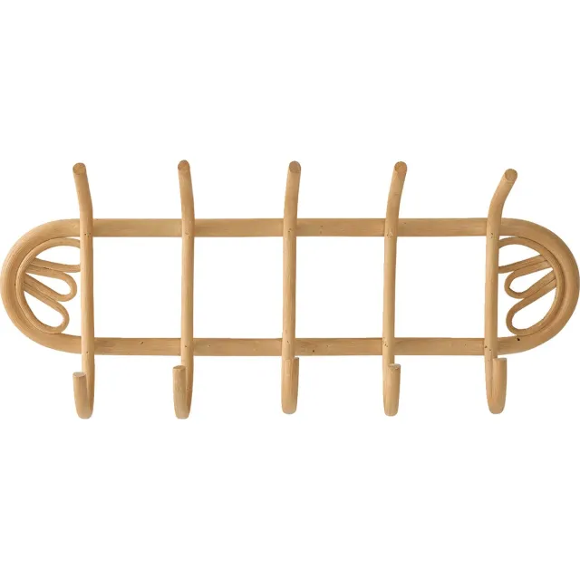 vertbaudet Rotan ophangrek met 5 haken hout