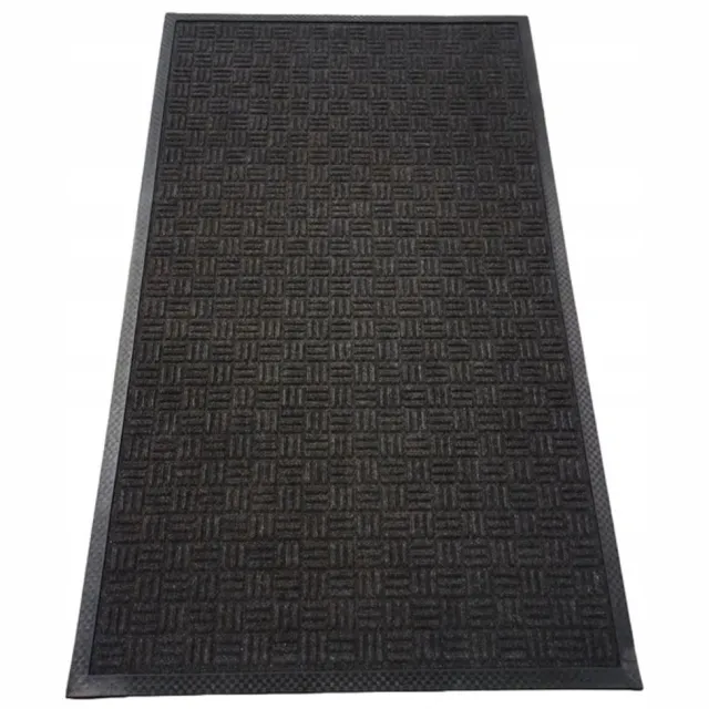 TEXAS Serie - Deurmat - 40x60 cm - Antraciet - Weerbestendig