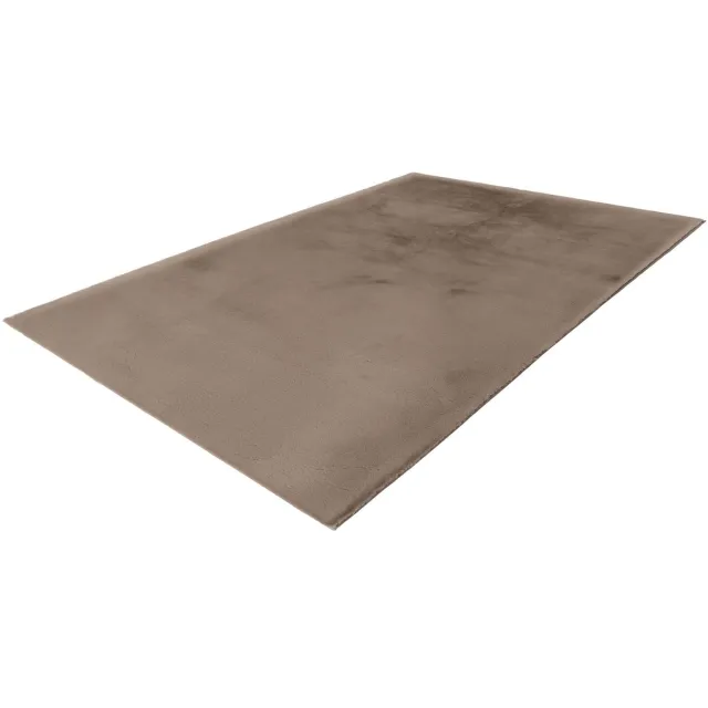 Lalee Vloerkleed - Fluffy Tapijt - Antislip - Taupe - Hoogpolig en Zacht - Modern en Veilig