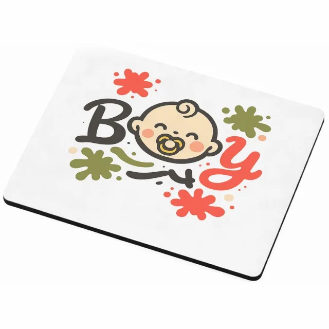 Mr Cadeautjes MDF magnetische fotolijst 9 x 7 - design Grappige typografische babyprint met sportieve knipoog | cadeau Wit