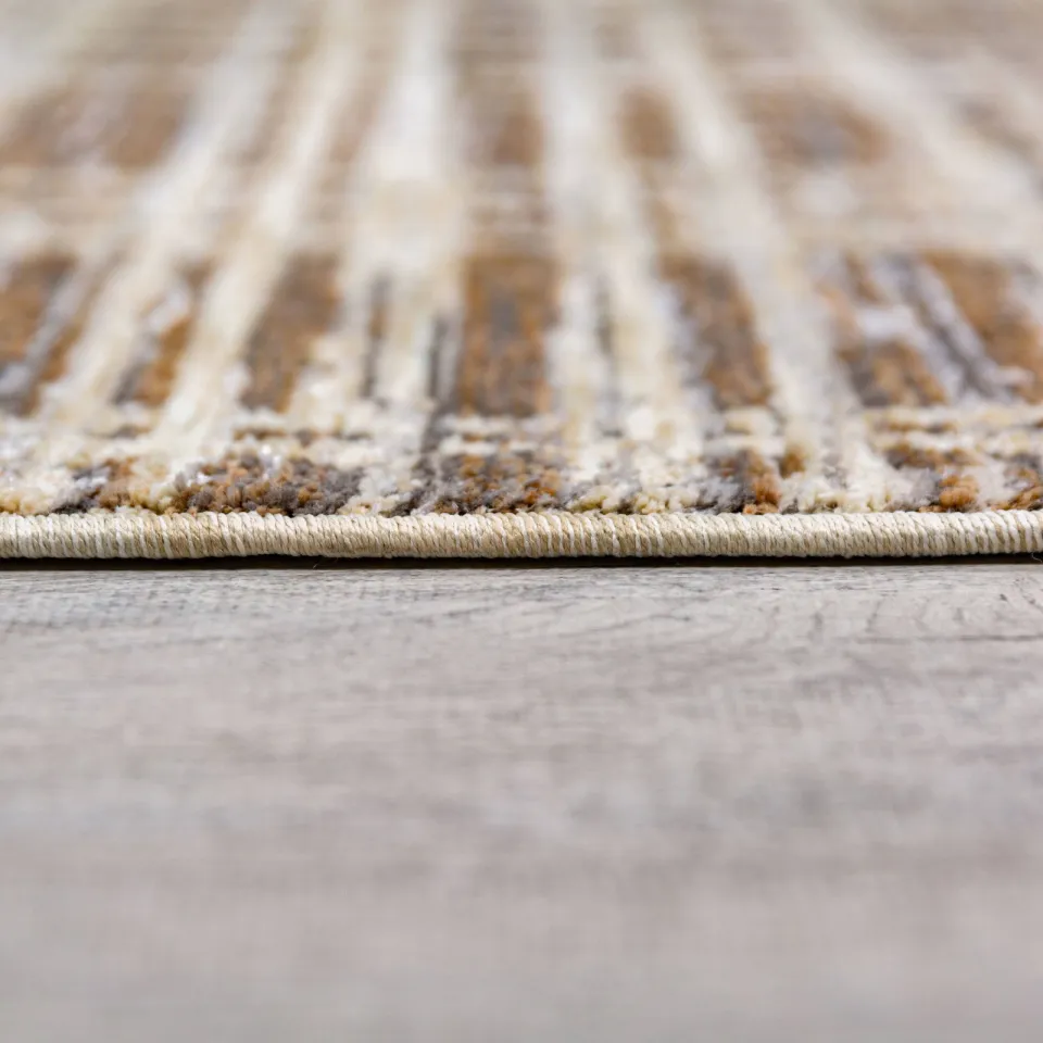 Flair Rugs Lattice Linear vloerkleed bruin, foto 3
