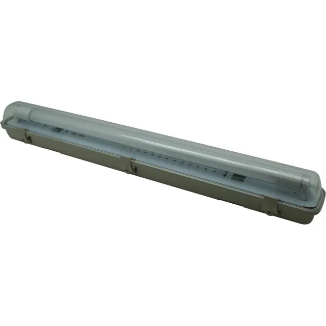 Hofftech LED TL - 10W - 60 cm - Waterdicht - Energiebesparend - 900 Lumen - Armatuur Beige/Grijs