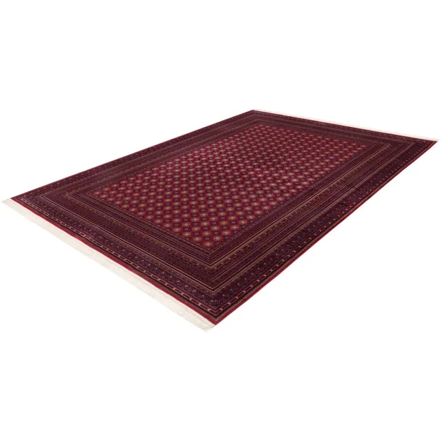 Batucci Vloerkleed - Perzisch Tapijt - Kashmir Stijl - Rood - Ultra Luxe - Handgeknoopt Uiterlijk - Hoge Dichtheid