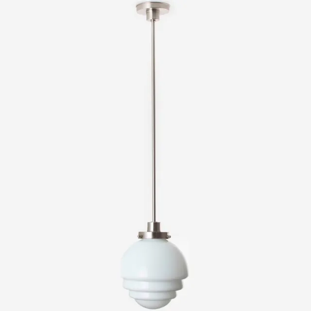 Coloured by Art Hanglamp Citrus Small 20's Matnikkel - Art Deco Trade