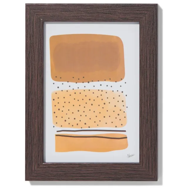HEMA Fotolijst 10x15cm donkerbruin hout (donkerbruin)