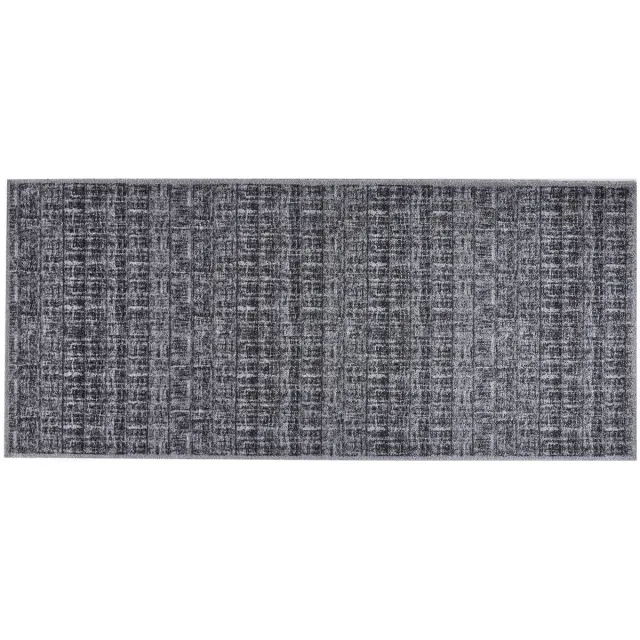 MD-Entree MD Entree - Design mat - Universal - Couture Anthra - Vloerkleed - Antislip - Machine wasbaar - 67 x 150 cm Antraciet