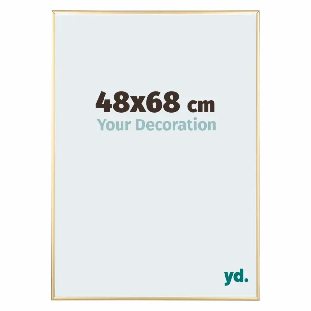 yd. Your Decoration - Fotolijst 48x68 cm - Aluminium - Goud - Kent