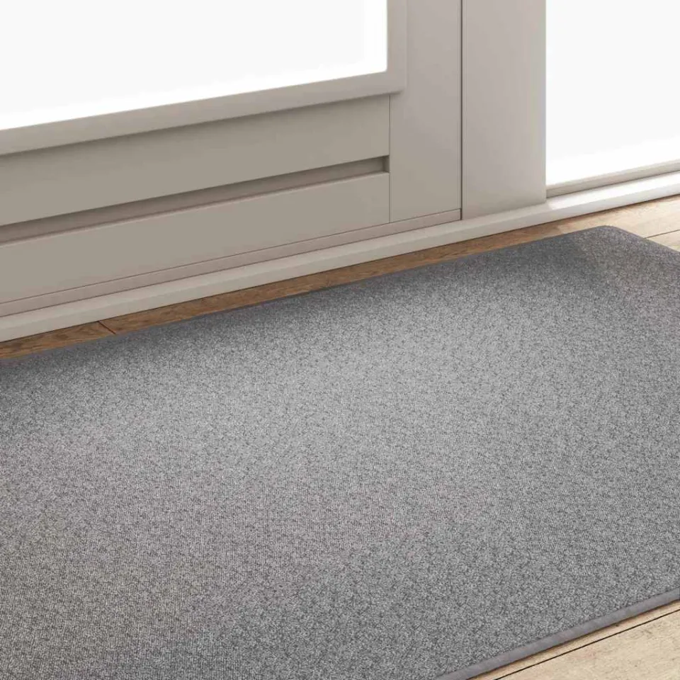 vidaXL Tapijt Loper Lichtgrijs 100 x 150 cm 100% Polypropyleen, foto 4