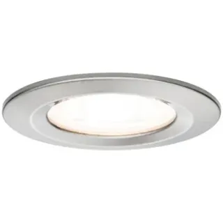 Paulmann Inbouwspot Led Nova 3-stapdim Ijzer 6,5w Staal geborsteld