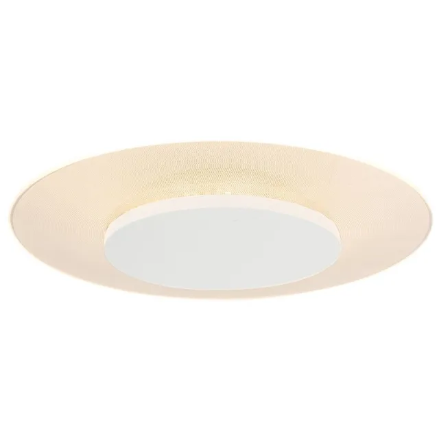 Steinhauer Plafonnier Lido 7797W Wit Ø28 cm Dimbaar Kunststof Metaal Steinhauer