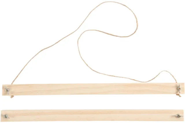 Creativ Company Posterhanger crea com bxhxd 33.6x2x2.2cm hout | 10 stuks Natuur