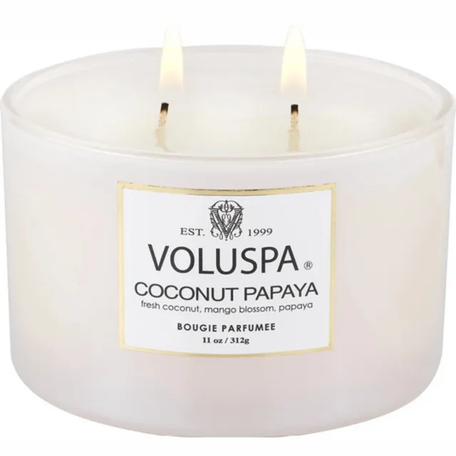Voluspa Geurkaars Vermeil Coconut Papaya Corta Maison Candle 312gr Multi