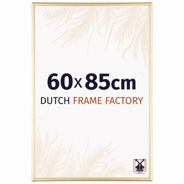 Dutch Frame Factory Fotolijst 60x85 cm - Aluminium - Goud - Kampen