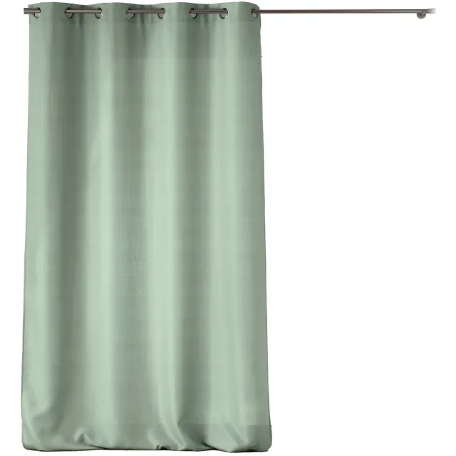 Douceur d intérieur Douceur d'intérieur - Gordijn met ogen 140 x 260 cm SOLINE - groen