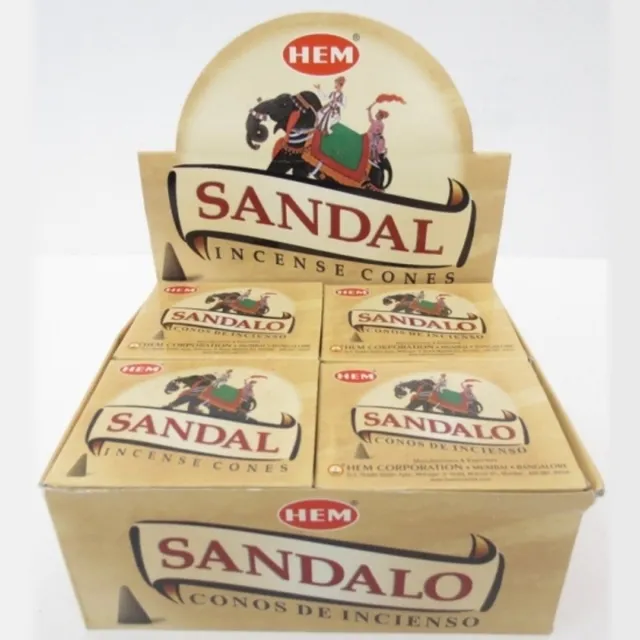 HEM Wierook kegeltjes Sandelhout Camel bruin