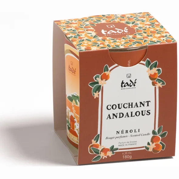 Tadé Couchant Andalous Neroli Geurkaars Oranje