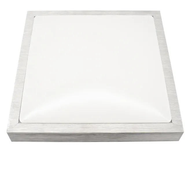 Bemko Tofir Plafonniere - LED lamp 1250Lm - 4000K Helder wit-licht - Vierkante lamp 30cm - 16W Plafond Lamp - IP40 - Aluminium behuizing