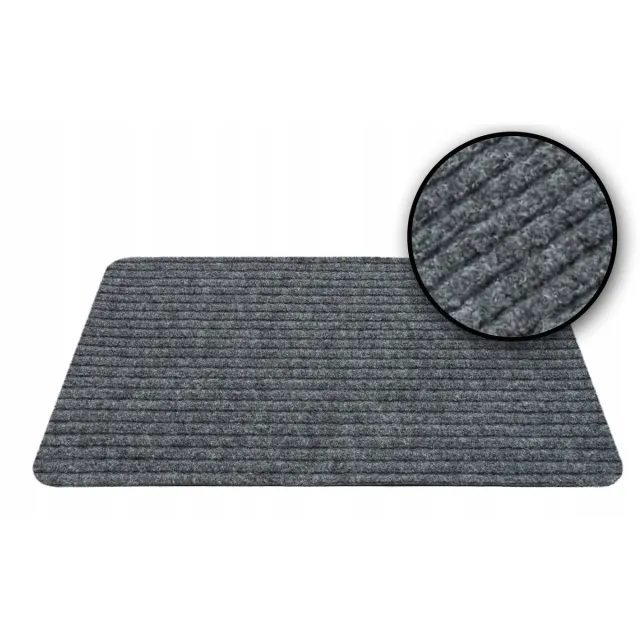 OLSZA Antislip Deurmat Buiten 100x150cm - Vuil- en Wateropvang Grijs